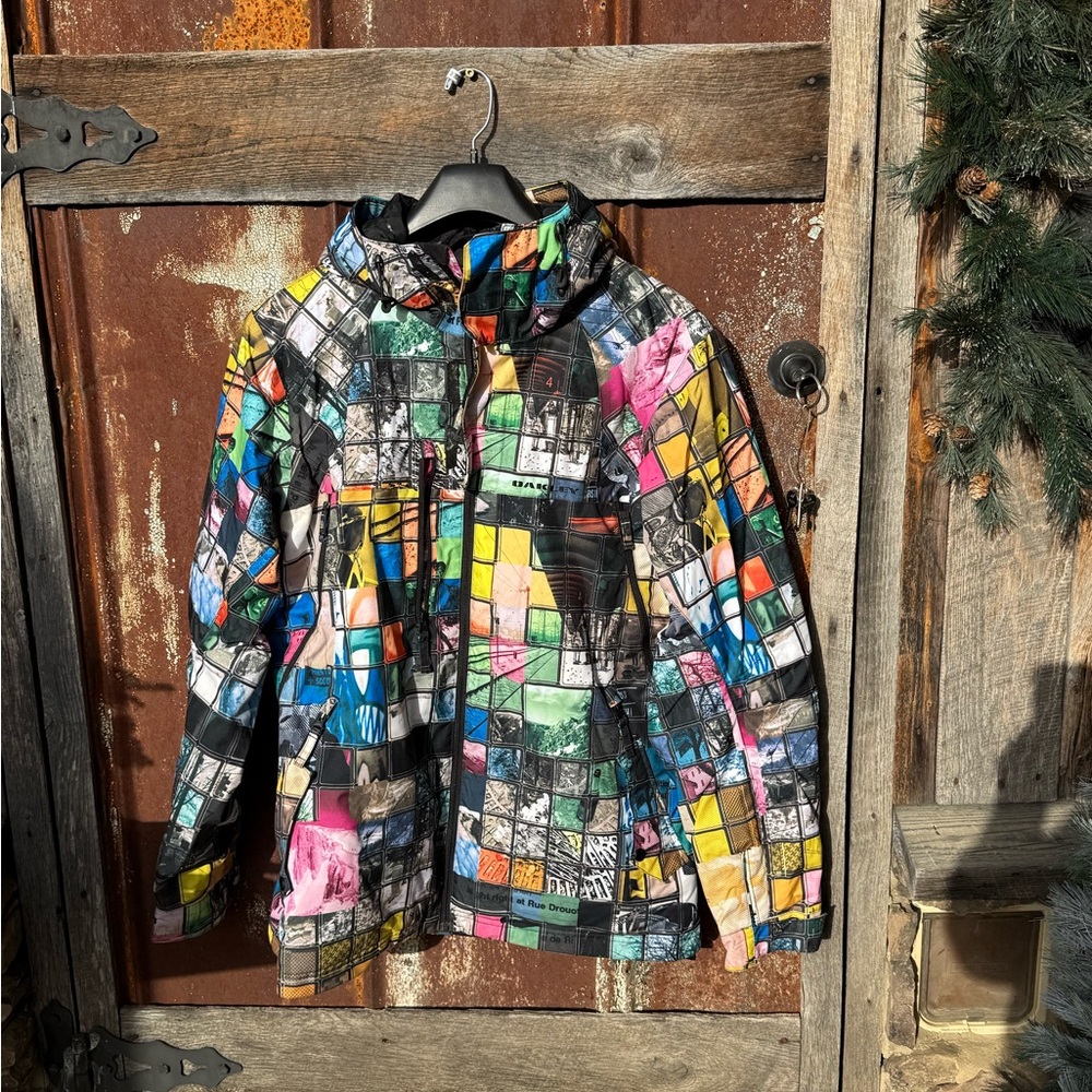 Rare Vintage Oakley mosaic window print